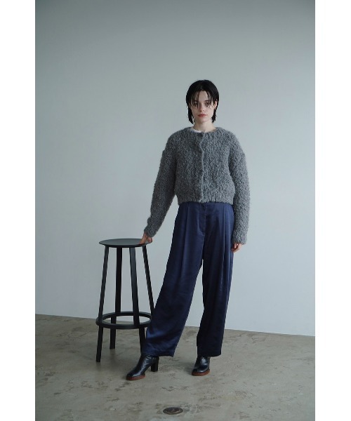 CLANE/クラネ/TEDDY BEAR HAND KNIT TOPS