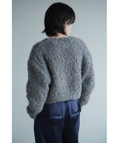 ジャケット・アウター CLANE TEDDY BEAR HAND KNIT TOPS CLANE TEDDY BEAR HAND KNIT TOPS CLANE】TEDDY BEAR HAND KNIT TOPS