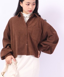 Chiaro（キアロ）の「Chiaro コーデュロイ クロップド丈ジャケット（その他アウター）」