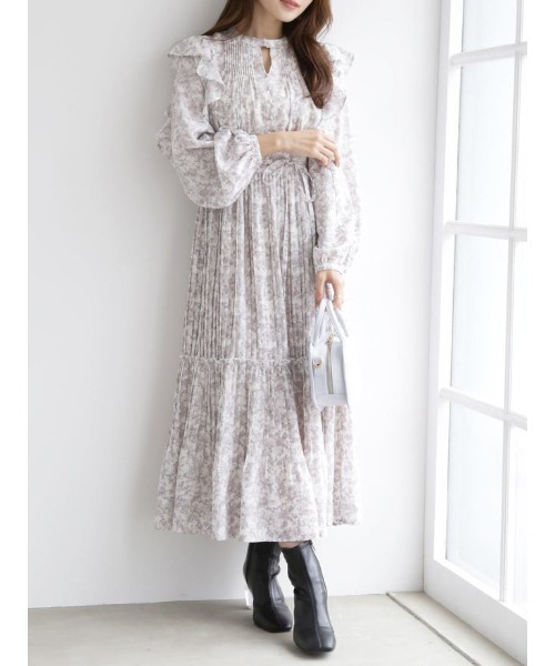 MERCURYDUO（マーキュリーデュオ）の「ミスティプリントプリーツ