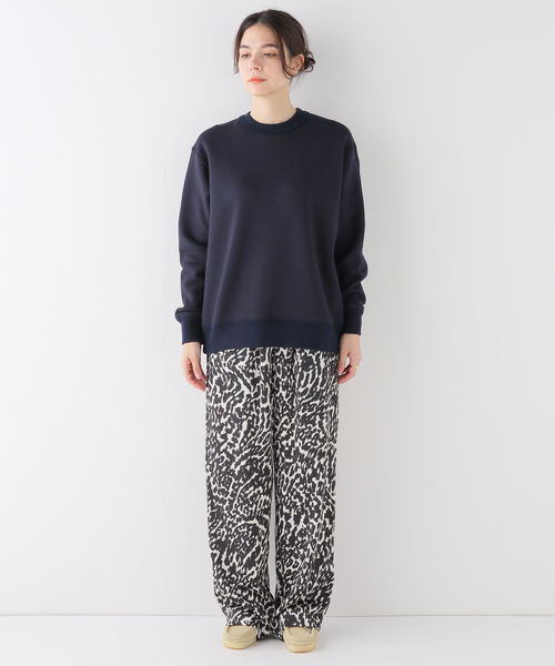 ESLOW（エスロー）の「【ESLOW/エスロー】 SWEAT SHIRT（スウェット・レディース・ベージュ/ネイビー・FREE）」の20枚目の写真