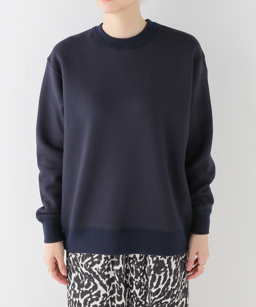 ESLOW（エスロー）の「【ESLOW/エスロー】 SWEAT SHIRT（スウェット・レディース・ベージュ/ネイビー・FREE）」の21枚目の写真
