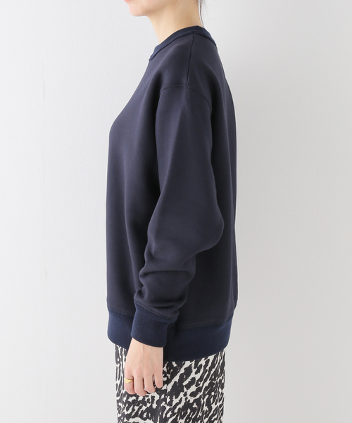 ESLOW（エスロー）の「【ESLOW/エスロー】 SWEAT SHIRT（スウェット・レディース・ベージュ/ネイビー・FREE）」の22枚目の写真
