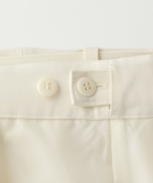 A part by（アパートバイ）の「ベルトツキタックストレートパンツ（その他パンツ・レディース・ブラック/アイボリー・MEDIUM/LARGE）」の10枚目の写真