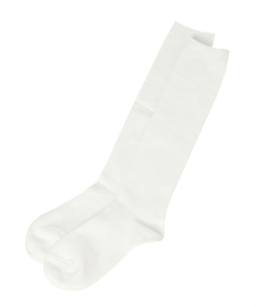 ALAND（エーランド）の「ANGEL SOCKS／フラットニーソックス 2183682（ソックス/靴下・レディース・ブラウン/グレー/ブラック/ホワイト・FREE）」の2枚目の写真