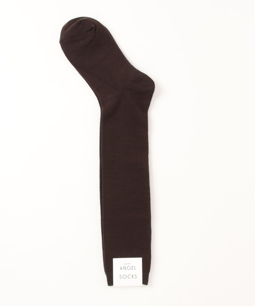 ALAND（エーランド）の「ANGEL SOCKS／フラットニーソックス 2183682（ソックス/靴下・レディース・ブラウン/グレー/ブラック/ホワイト・FREE）」の13枚目の写真