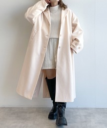 w closet | ロングチェスターコート(チェスターコート)