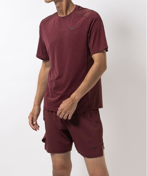 Reebok(リーボック)の「ソリッドアスリートT / TS AC SOLID ATHLETE TEE(Tシャツ/カットソー・メンズ・ブルー/グリーン/ブラック/マルーン/ネイビー/アーミー/ライトグレー・J/L/J/M/J/S/J/XO/J/2XO/J/O/J/XS/LARGE/MEDIUM/XXX-LARGE/SMALL/X-SMALL/X-LARGE/XX-LARGE)」の7枚目の写真