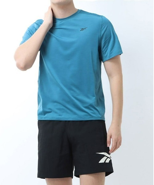 Reebok(リーボック)の「ソリッドアスリートT / TS AC SOLID ATHLETE TEE(Tシャツ/カットソー・メンズ・ブルー/グリーン/ブラック/マルーン/ネイビー/アーミー/ライトグレー・J/L/J/M/J/S/J/XO/J/2XO/J/O/J/XS/LARGE/MEDIUM/XXX-LARGE/SMALL/X-SMALL/X-LARGE/XX-LARGE)」の6枚目の写真