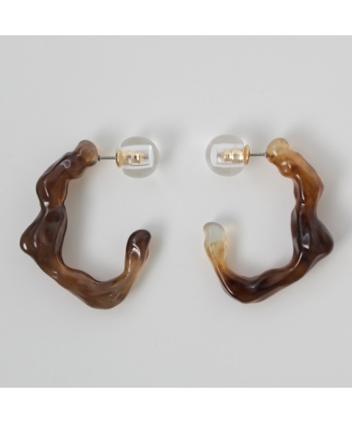 select MOCA(セレクトモカ)の「lavaクリアピアス(ピアス(両耳用)・レディース・ミント/グリーン/ブラウン・FREE)」の21枚目の写真