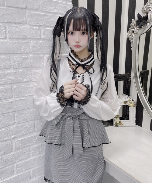 SOUさま専用 ZOZO限定】フラワージャガードブラウス（シャツ/ブラウス
