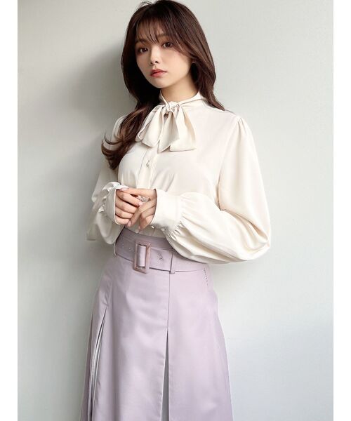 RESEXXY（リゼクシー）の「ボウタイデザインブラウス（シャツ/ブラウス・レディース・アイボリー/その他/その他1・FREE）」の11枚目の写真