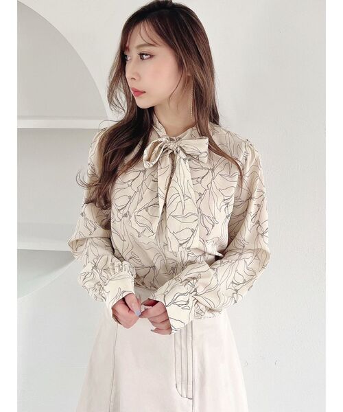 RESEXXY（リゼクシー）の「ボウタイデザインブラウス（シャツ/ブラウス・レディース・アイボリー/その他/その他1・FREE）」の18枚目の写真