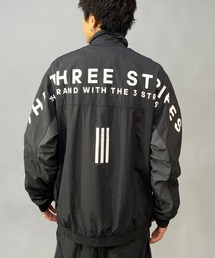 adidas/アディダス スリーストライプス/バックプリント オーバーサイズ/ユニセックス ウィンドジャケット/ ウーブンジャケット BUK39