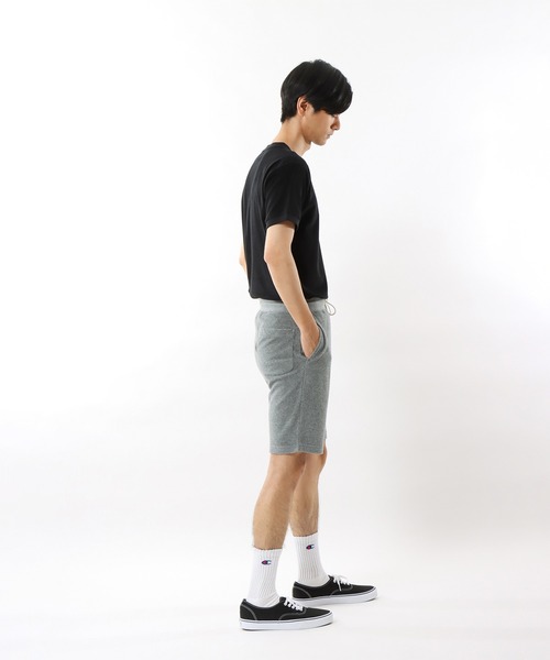 Champion（チャンピオン）の「【Champion/チャンピオン】メンズ ベーシック ショーツ（その他パンツ・メンズ・ホワイト/グレー/ブラック/ネイビー/サンドベージュ/モスグリーン・LARGE/X-LARGE/MEDIUM）」の16枚目の写真