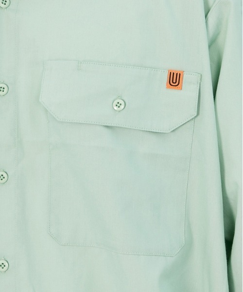 UNIVERSAL OVERALL(ユニバーサルオーバーオール)の「ワーカーシャツ / ワーカーズシャツ / ビッグシャツ / WORKER's SHIRT(シャツ/ブラウス・メンズ・ブラック/ベージュ/セージグリーン・M/XL/L)」の5枚目の写真