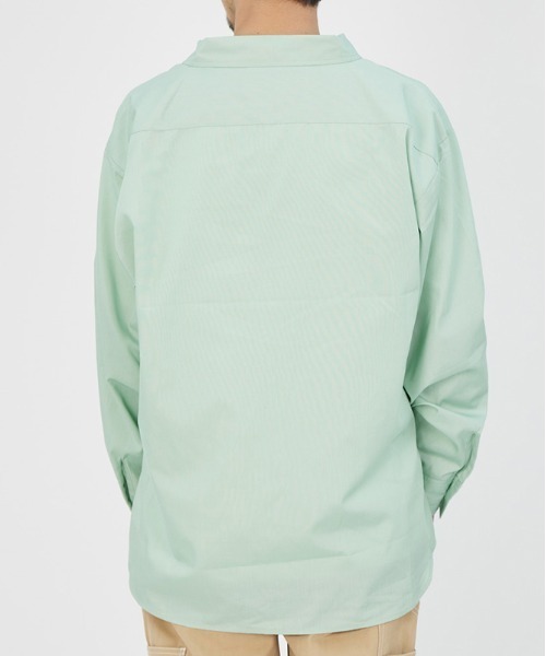 UNIVERSAL OVERALL(ユニバーサルオーバーオール)の「ワーカーシャツ / ワーカーズシャツ / ビッグシャツ / WORKER's SHIRT(シャツ/ブラウス・メンズ・ブラック/ベージュ/セージグリーン・M/XL/L)」の13枚目の写真