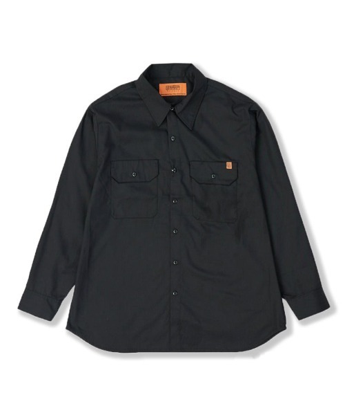 UNIVERSAL OVERALL(ユニバーサルオーバーオール)の「ワーカーシャツ / ワーカーズシャツ / ビッグシャツ / WORKER's SHIRT(シャツ/ブラウス・メンズ・ブラック/ベージュ/セージグリーン・M/XL/L)」の9枚目の写真