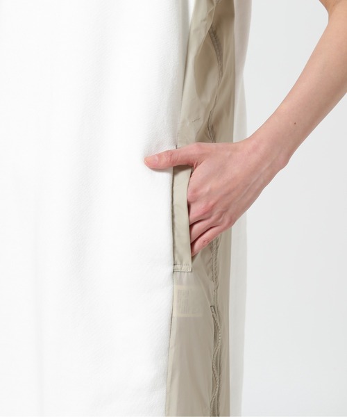 Risley(リズレー)の「Risley/リズレー/異素材切替スウェットワンピース(ワンピース・レディース・ホワイト/ネイビー・F)」の8枚目の写真