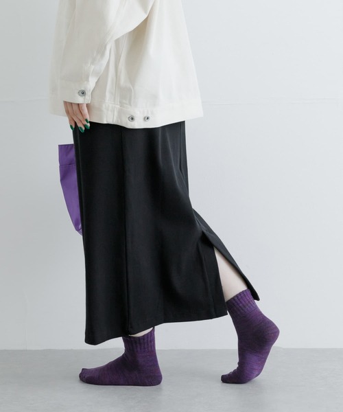 URBAN RESEARCH(アーバンリサーチ)の「『UR TECH』ミックスカラーリブソックス(ソックス/靴下・レディース・ブラック/イエロー/パープル・22/24)」の15枚目の写真