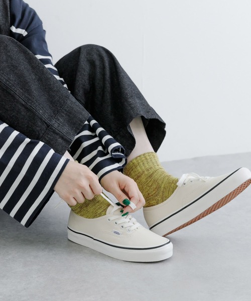 URBAN RESEARCH(アーバンリサーチ)の「『UR TECH』ミックスカラーリブソックス(ソックス/靴下・レディース・ブラック/イエロー/パープル・22/24)」の6枚目の写真