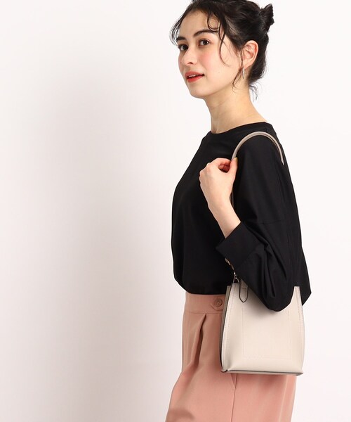 DRESKIP（ドレスキップ）の「◆【さらりと綺麗シルエット】イージーケア リブ切替ドルマンブラウス（シャツ/ブラウス・レディース・グリーン/ピンク系/黄緑系/レモンイエロー/ライトベージュ/ブラック・00）」の15枚目の写真