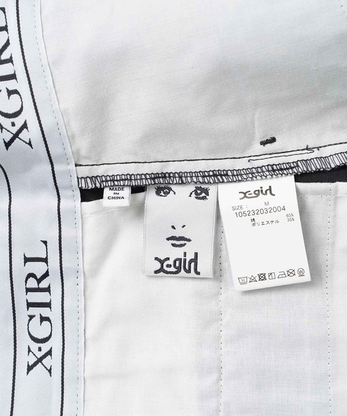 X-girl（エックスガール）の「WIDE LEG CHINO PANTS（チノパンツ・レディース・ブラック/ベージュ/パープル・XS/S/M）」の15枚目の写真