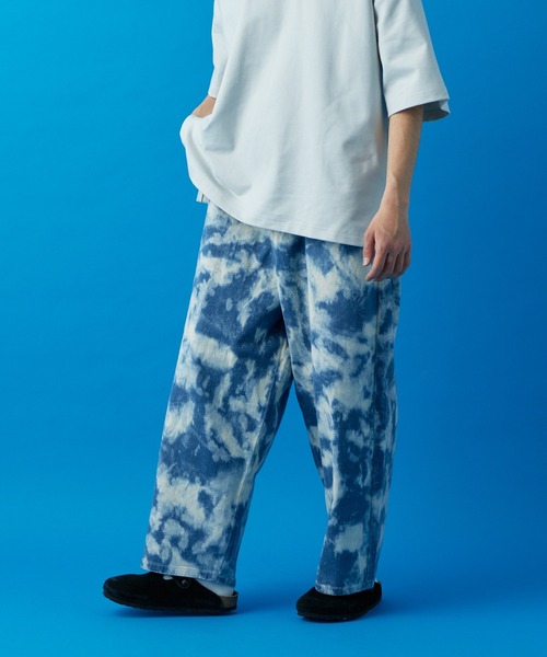 CIAOPANIC TYPY(チャオパニックティピー)の「【S.G.D】ブリーチデニムバルーンパンツ(デニムパンツ・メンズ・インディゴブルー/ネイビー/ブルー/サックスブルー・ONE SIZE)」の13枚目の写真