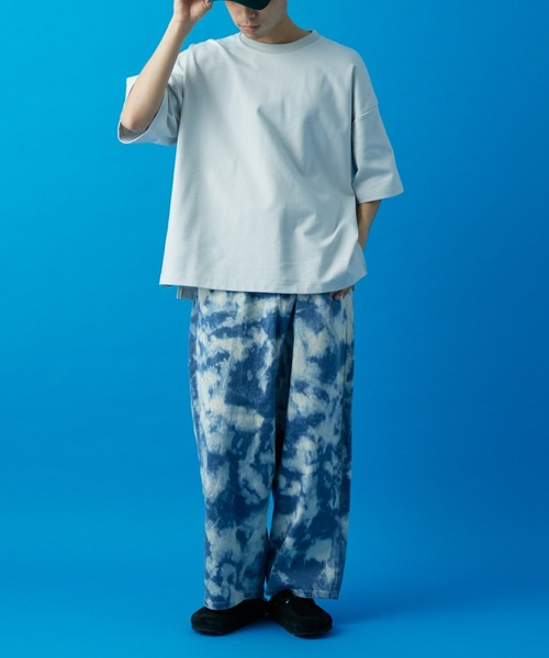 CIAOPANIC TYPY(チャオパニックティピー)の「【S.G.D】ブリーチデニムバルーンパンツ(デニムパンツ・メンズ・インディゴブルー/ネイビー/ブルー/サックスブルー・ONE SIZE)」の11枚目の写真