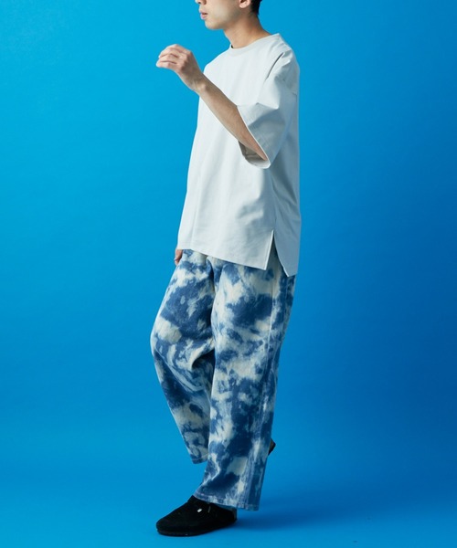 CIAOPANIC TYPY(チャオパニックティピー)の「【S.G.D】ブリーチデニムバルーンパンツ(デニムパンツ・メンズ・インディゴブルー/ネイビー/ブルー/サックスブルー・ONE SIZE)」の12枚目の写真