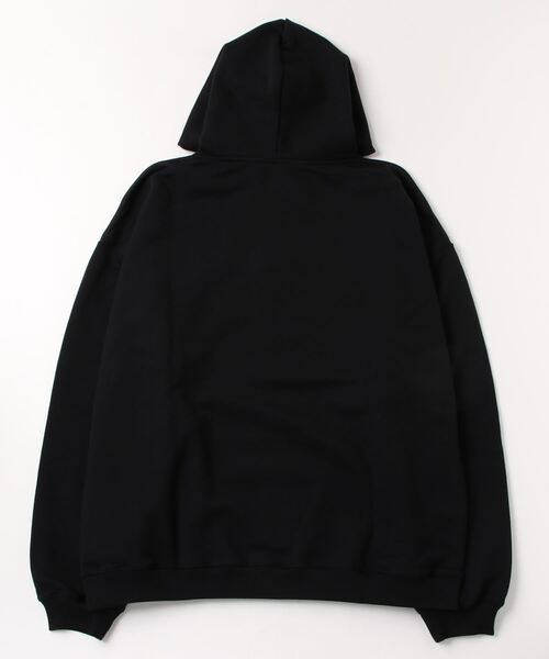 VETEMENTS（ヴェトモン）の「VETEMENTS / ヴェトモン：X-LARGE LOGO HOODIE：UE63HD660B[RIP]（パーカー・メンズ・ブラック・FREE）」の2枚目の写真