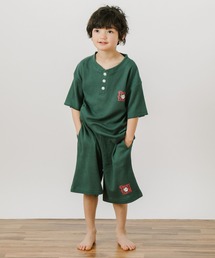 FRUIT OF THE LOOM（フルーツオブザルーム）の「【Fruit Of The Loom(フルーツオブザルーム)】別注ワッフルSET（KIDS)（ルームウェア/パジャマ・キッズ）」