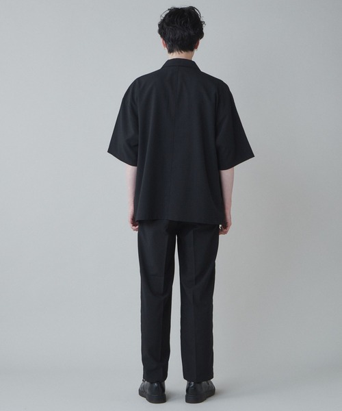 LUCY（ルーシー）の「LUCY/【セットアップ対応】イージーケア フラップポケットBIGシャツ（シャツ/ブラウス・メンズ・ブラック/ブルー/ライトグレー/ブラック系その他・MEDIUM/LARGE）」の22枚目の写真