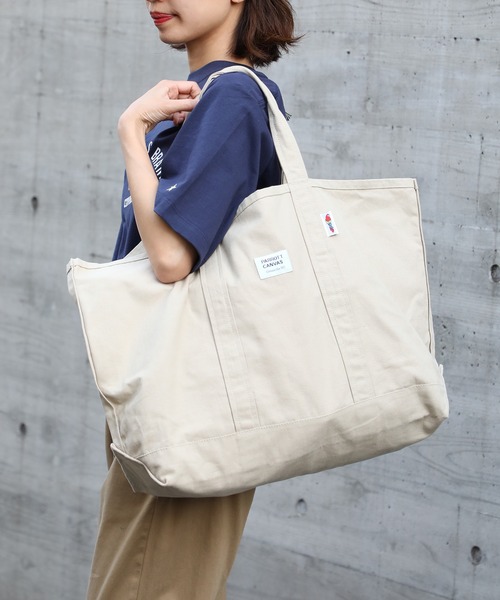 PARROTT CANVAS(パロットキャンバス)の「【PARROTT CANVAS】パロットキャンバス グリーンビルライトトートバッグ(トートバッグ・レディース・レッド/グリーン/ホワイト/パープル/ネイビー/ベージュ/マスタード/モカ/カーキ/サックスブルー・FREE)」の13枚目の写真