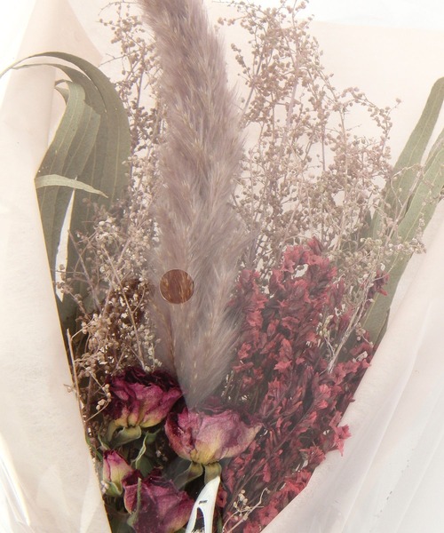 LEPSIM（レプシィム）の「ドライフラワーブーケL　196371（インテリア雑貨・レディース・グレー/ベージュ/ピンク・ONE SIZE）」の10枚目の写真