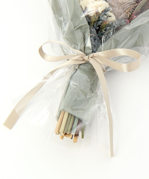 LEPSIM（レプシィム）の「ドライフラワーブーケL　196371（インテリア雑貨・レディース・グレー/ベージュ/ピンク・ONE SIZE）」の4枚目の写真