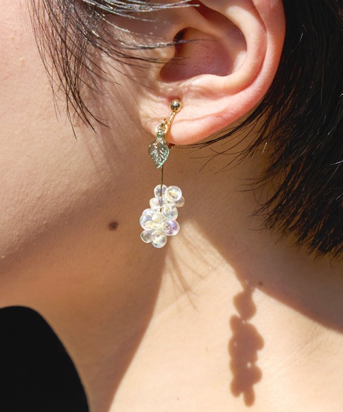 カヤ(カヤ)の「【カヤ】夏の花雫イヤリング(イヤリング・レディース・その他2/その他1/その他3/その他4・FREE)」の3枚目の写真