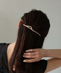 cheriella | 【cheriella】ウェーブラインメタルバレッタ(バレッタ/ヘアクリップ)