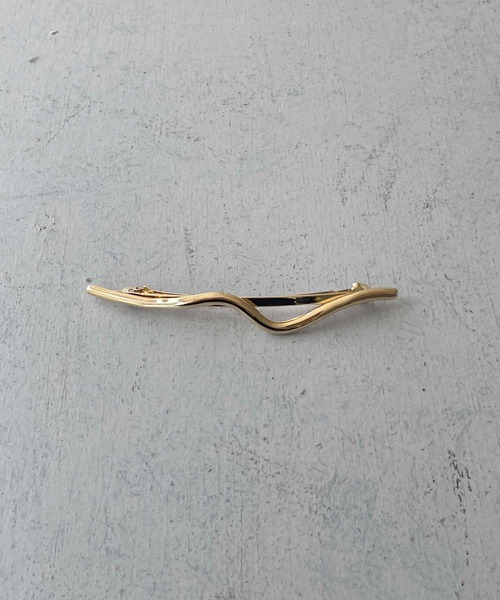 cheriella（シェリエラ）の「【cheriella】ウェーブラインメタルバレッタ（バレッタ/ヘアクリップ・レディース・ゴールド・FREE）」の8枚目の写真