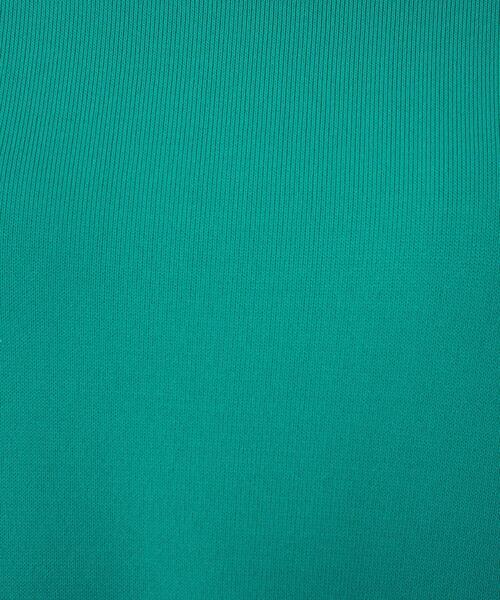 キリカエニットフレアショートスリーブワンピース-ウォッシャブル-