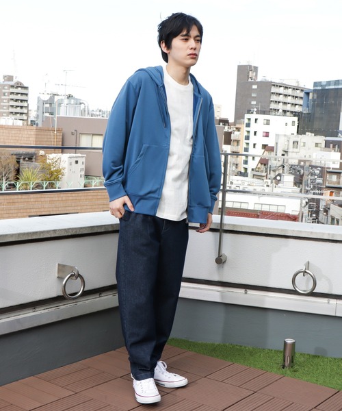 NAVY（ネイビー）の「NAVY 裏毛ジップアップスウェットパーカー