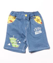 Disney（ディズニー）の「ディズニー デニムハーフパンツ 8295K（デニムパンツ・キッズ）」