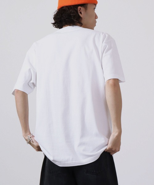 MODISH GAZE(モディシュガゼ)の「MODISH GAZE 7.4スーパーヘビーオンス 発泡プリント グラフィック 半袖Tシャツ BREAK BEAT(Tシャツ/カットソー・メンズ・ライトブルー/ブラック/ホワイト・XL/M/L)」の18枚目の写真