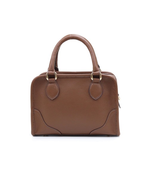 MIAN （ミアン）の「2wayスクエアハンドバッグ（ハンドバッグ・レディース・ブラック/アイボリー/ボルドー/ブラウン・FREE）」の5枚目の写真