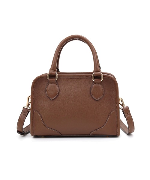 MIAN （ミアン）の「2wayスクエアハンドバッグ（ハンドバッグ・レディース・ブラック/アイボリー/ボルドー/ブラウン・FREE）」の17枚目の写真