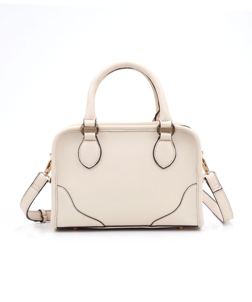 MIAN （ミアン）の「2wayスクエアハンドバッグ（ハンドバッグ・レディース・ブラック/アイボリー/ボルドー/ブラウン・FREE）」の18枚目の写真