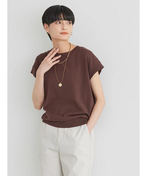 AMERICAN HOLIC(アメリカンホリック)の「フレンチスリーブニットプルオーバー(ニット/セーター・レディース・ブラウン/レッド/ブラック/その他6/その他7・M/L)」の13枚目の写真