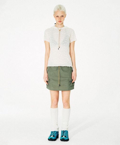 SCULPTOR（スカルプター）の「Parachute Mini Skirt