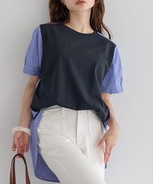 AMERICAN HOLIC | 接触冷感異素材カットチュニック(チュニック)