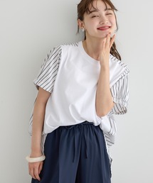 AMERICAN HOLIC | 接触冷感異素材カットチュニック(チュニック)